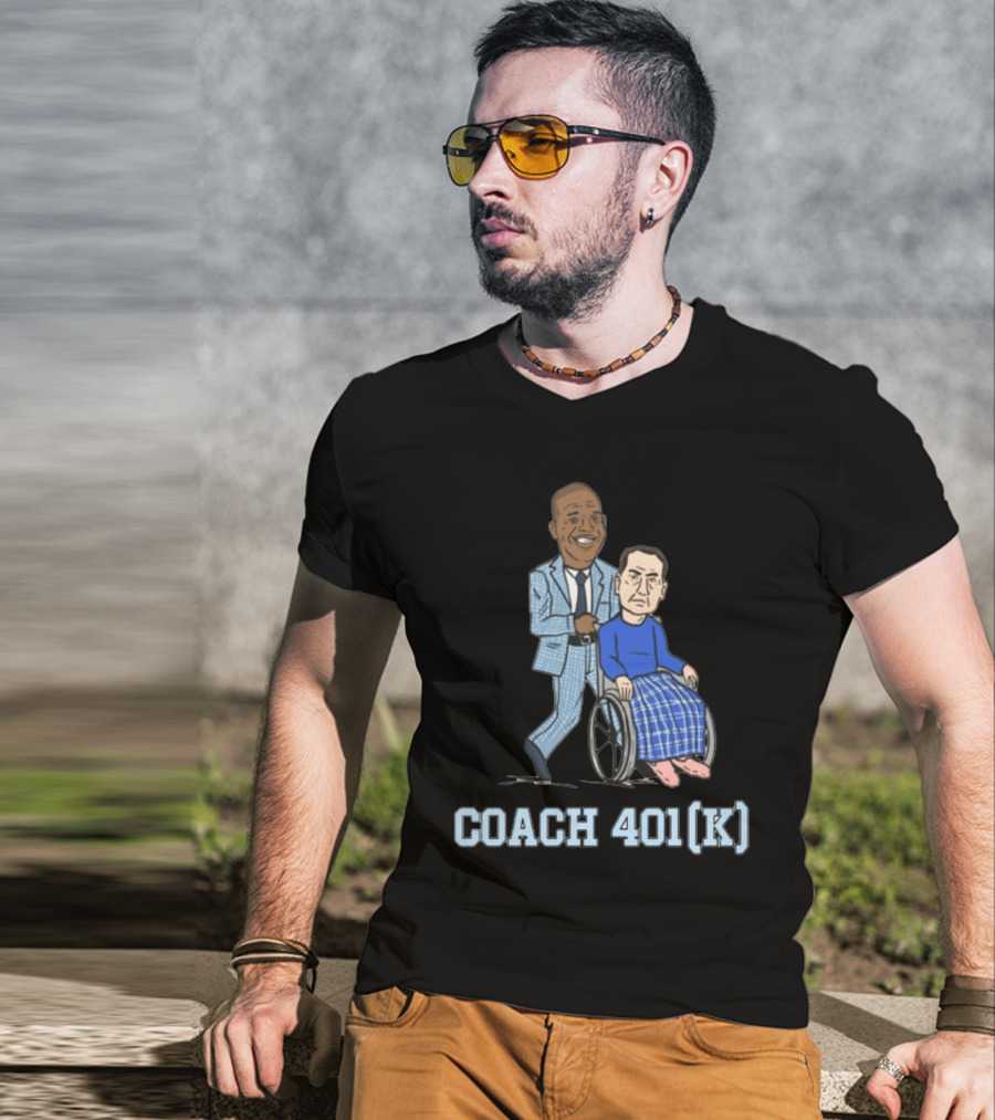 Coach 401(K) Pushing IN Wheelchair T-Shirt