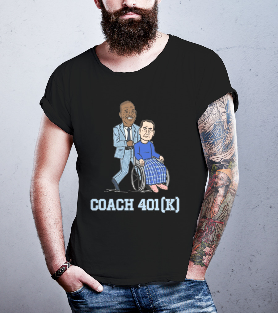 Coach 401(K) Pushing IN Wheelchair T-Shirt