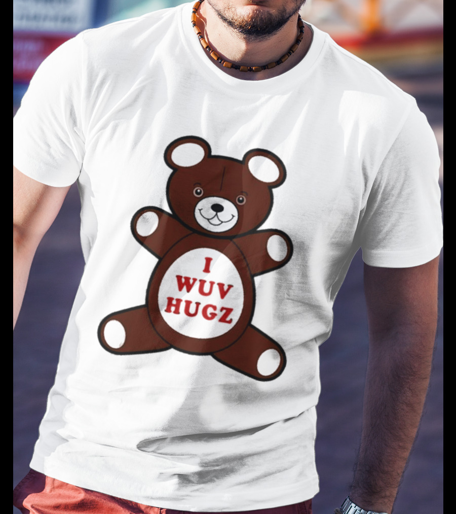 I Wuv Hugz Teddy Bear Cuddle T-Shirt