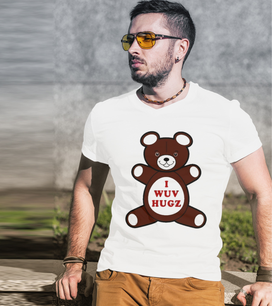 I Wuv Hugz Teddy Bear Cuddle T-Shirt