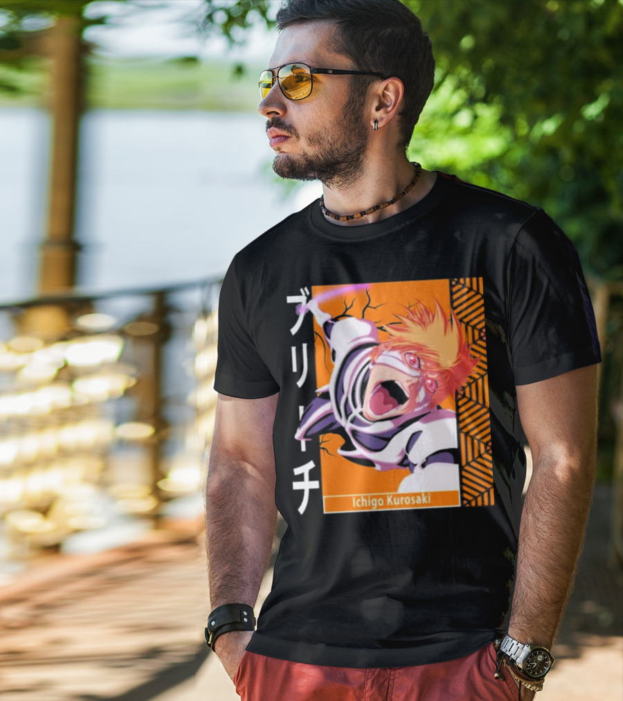 Bleach Ichigo Kurosaki Anime Manga Character T-Shirt