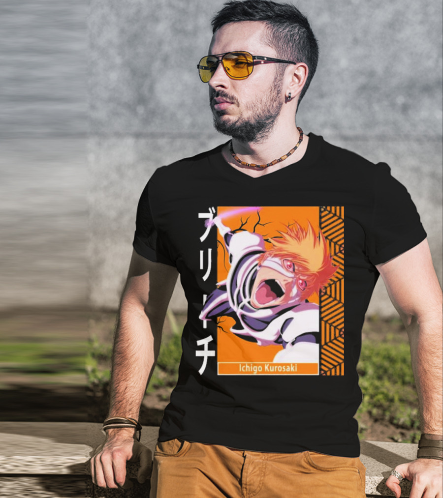 Bleach Ichigo Kurosaki Anime Manga Character T-Shirt
