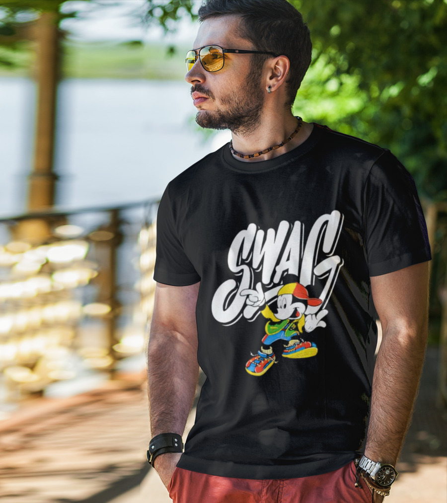 Mickey Mouse Swag Streetwear Vibes T-Shirt