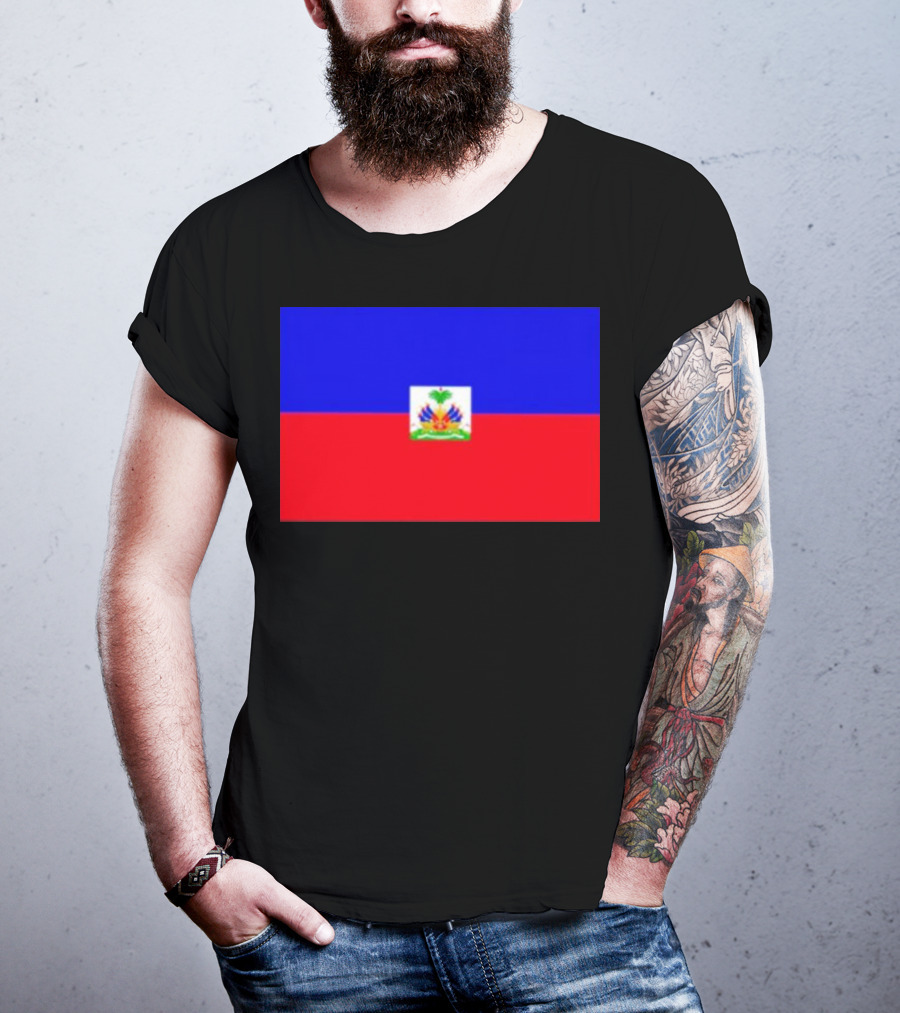 Haitian Flag Day Celebration With National Colors T-Shirt