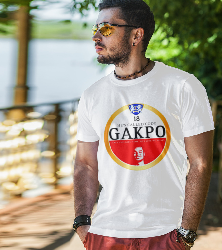 18 He's Called Cody Gakpo That's This Kids Name He's Scoring Again T-Shirt