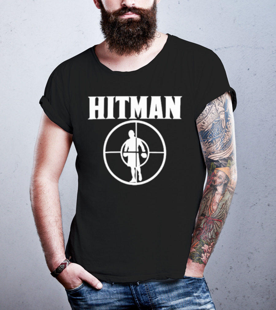 Hitman Slim Albaher Basketball T-Shirt