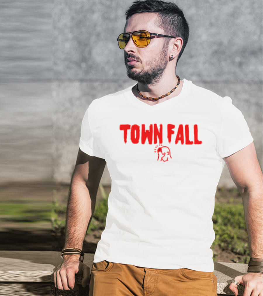 TOWN FALL TownFall Sketch Face T-Shirt