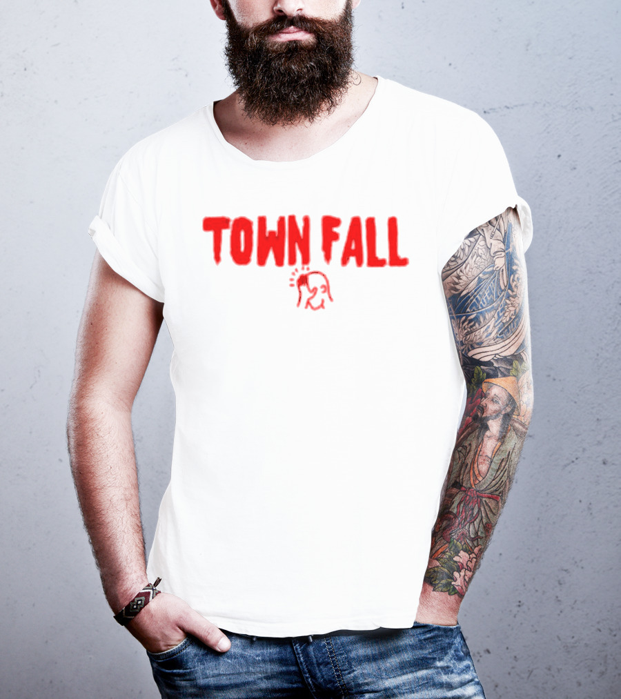 TOWN FALL TownFall Sketch Face T-Shirt