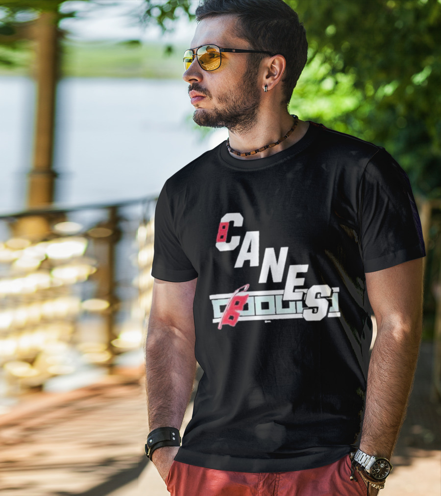 CANES Hurricanes Ice Hockey Sports Team T-Shirt