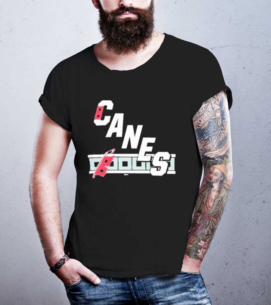 CANES Hurricanes Ice Hockey Sports Team T-Shirt