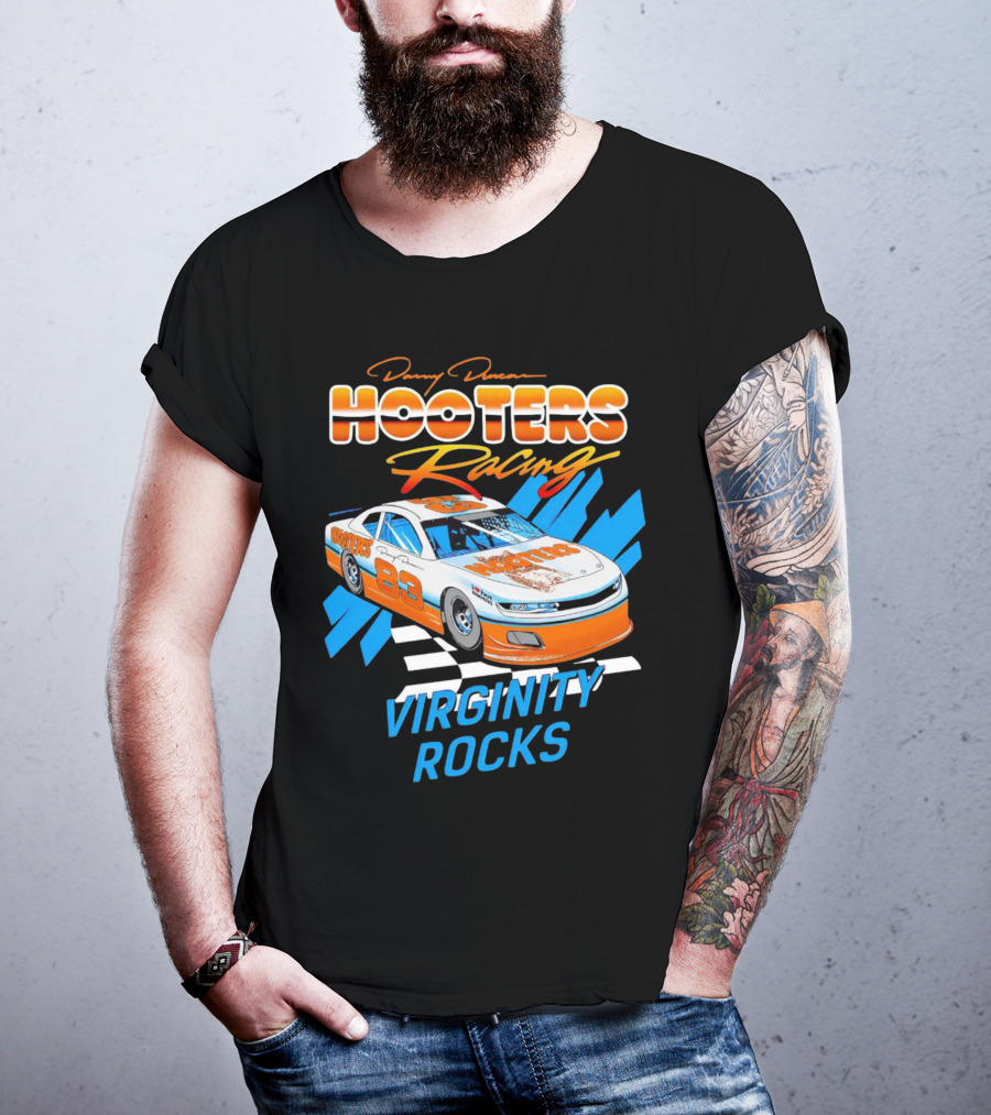 Danny Duncan Hooters Racing 83 Car Virginity Rocks T-Shirt