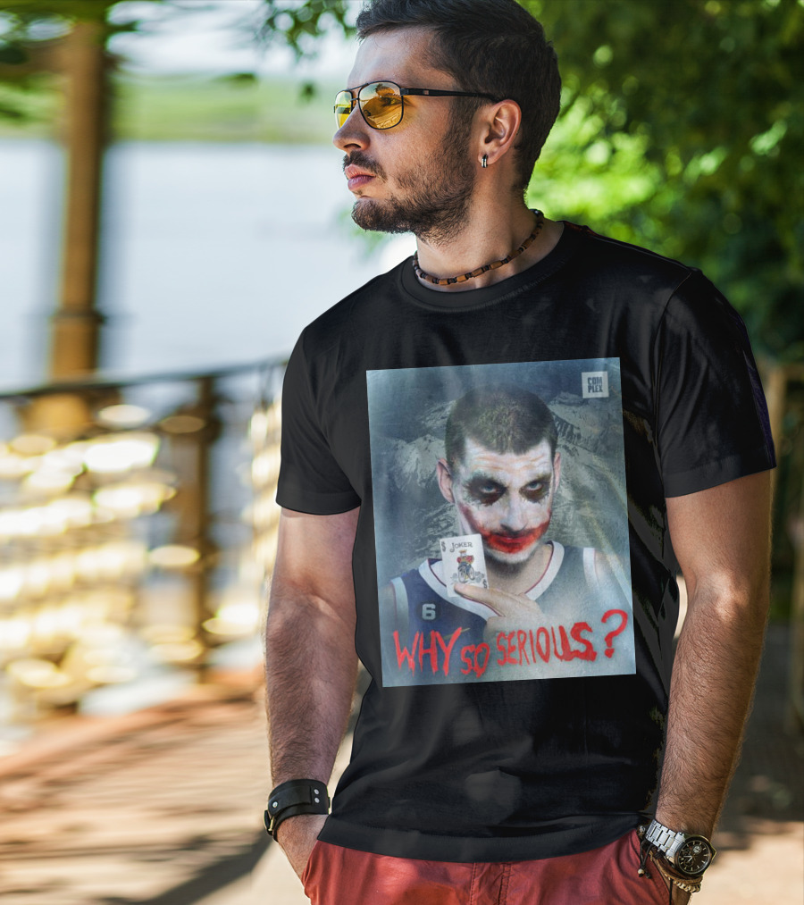Complex Sports Why So Serious Nikola Jokic Joker Card T-Shirt
