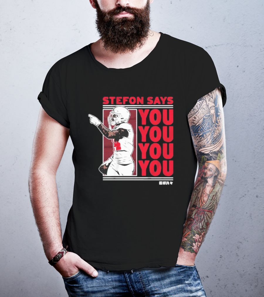 Stefon Says You You You You NFLPA Football Player T-Shirt
