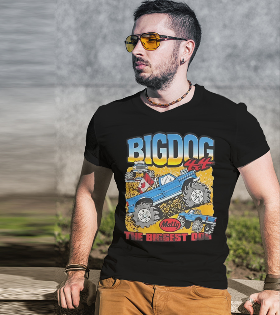 BIG DOG 4X4 Matty The Biggest Dog T-Shirt