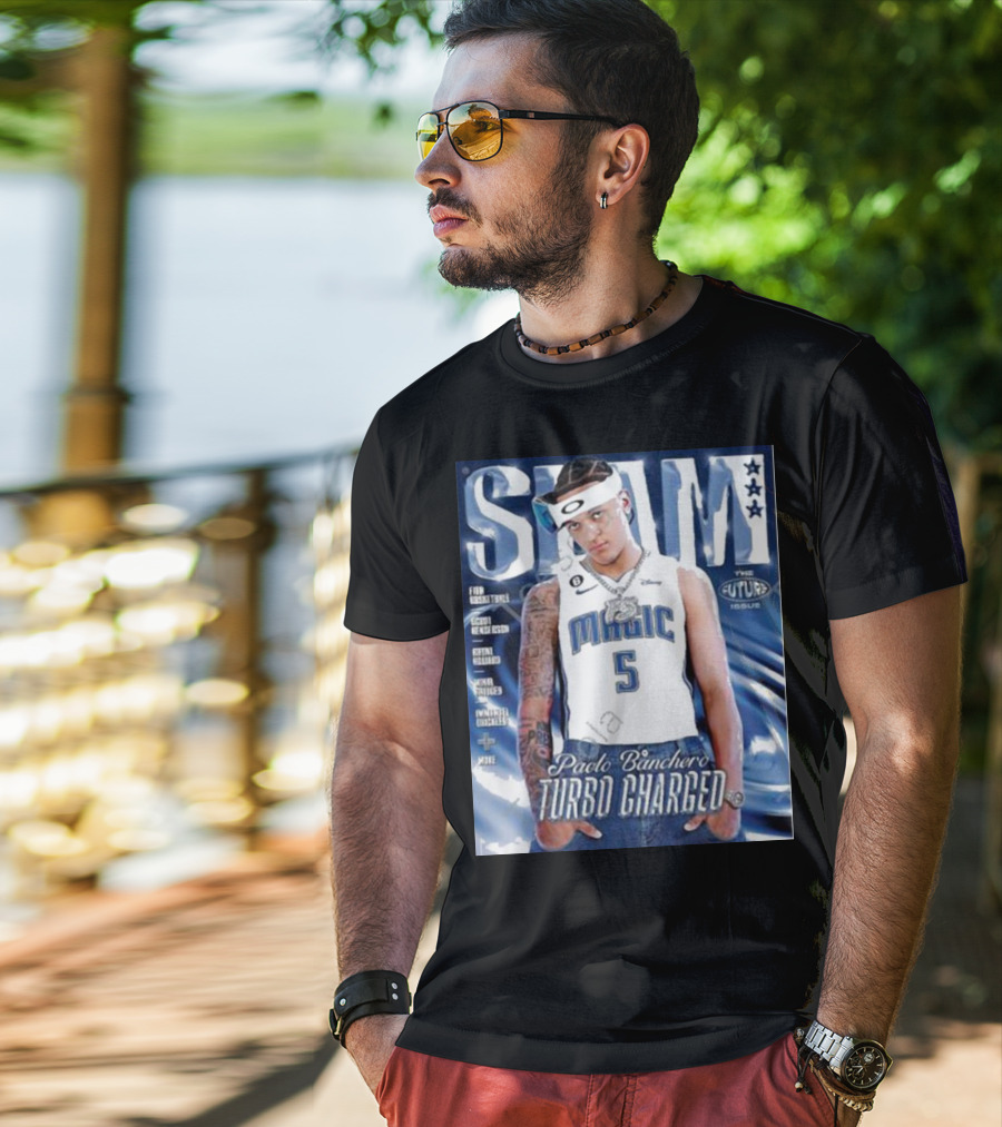 Slam Paolo Banchero Magic Turbo Charged The Future Issue T-Shirt