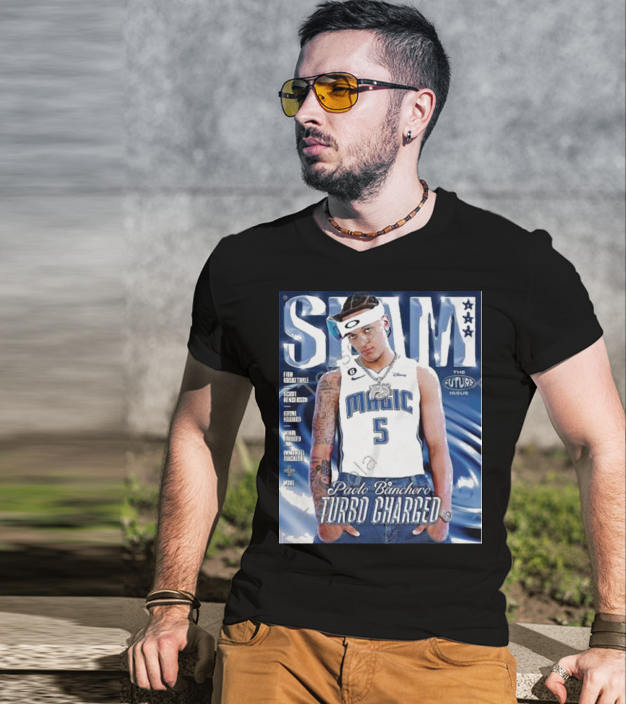 Slam Paolo Banchero Magic Turbo Charged The Future Issue T-Shirt