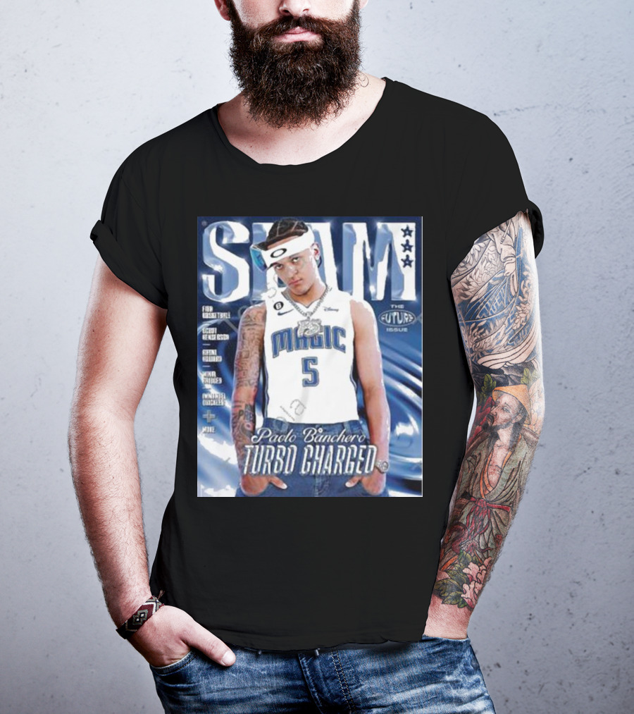 Slam Paolo Banchero Magic Turbo Charged The Future Issue T-Shirt