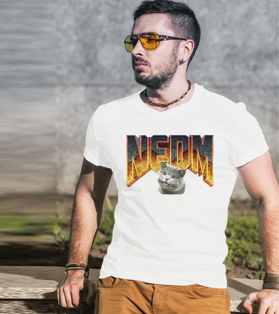 NEDM Not Even Doom Music Cat Meme T-Shirt