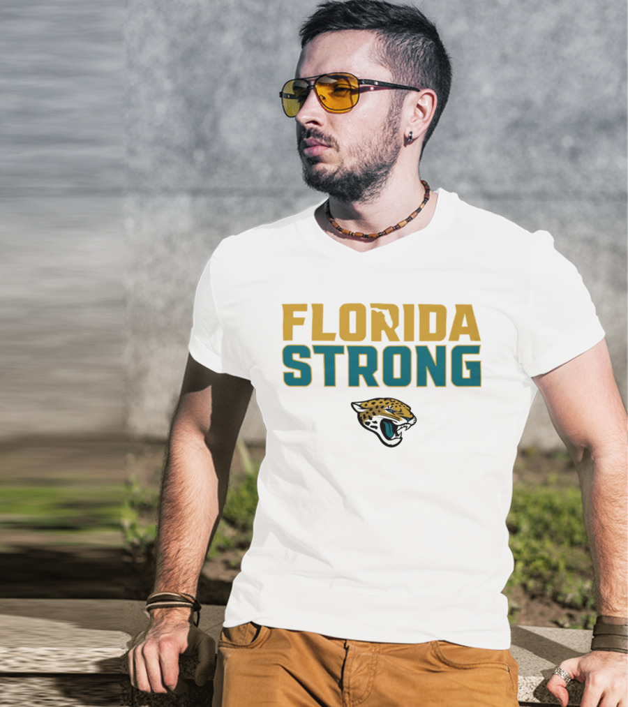 Florida Strong Jacksonville Jaguars Iconic T-Shirt