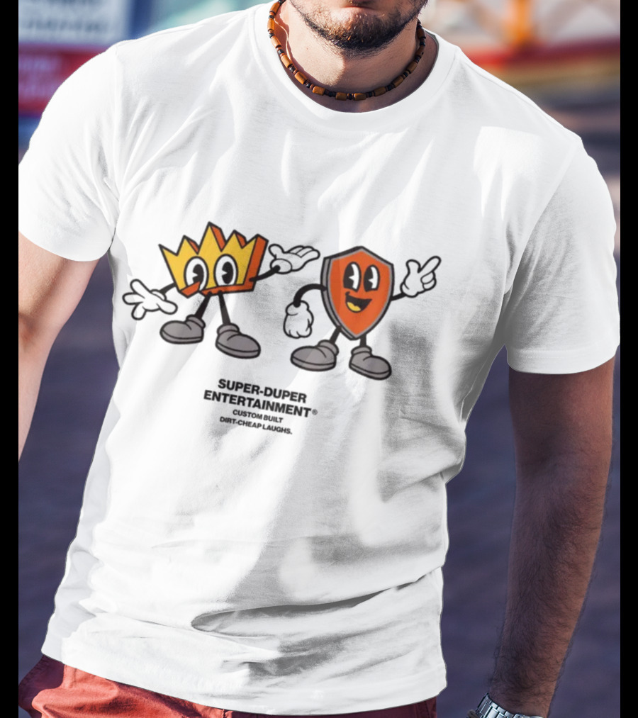 Otk Inc Super-Duper Entertainment Cartoon Characters T-Shirt