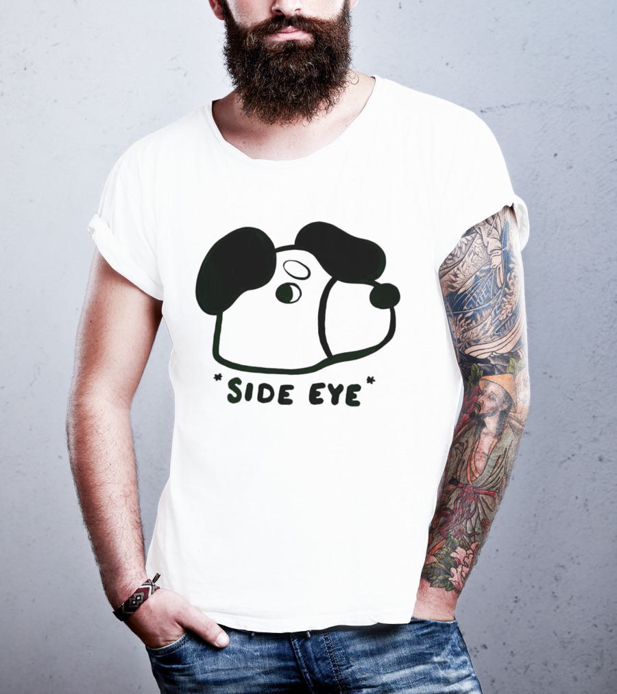 Chocolett Dog With Side Eye Expression T-Shirt