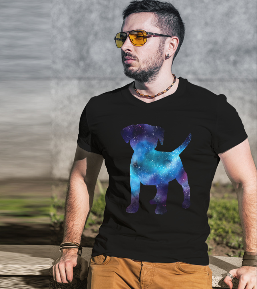 Galaxy Dog Space Puppy T-Shirt