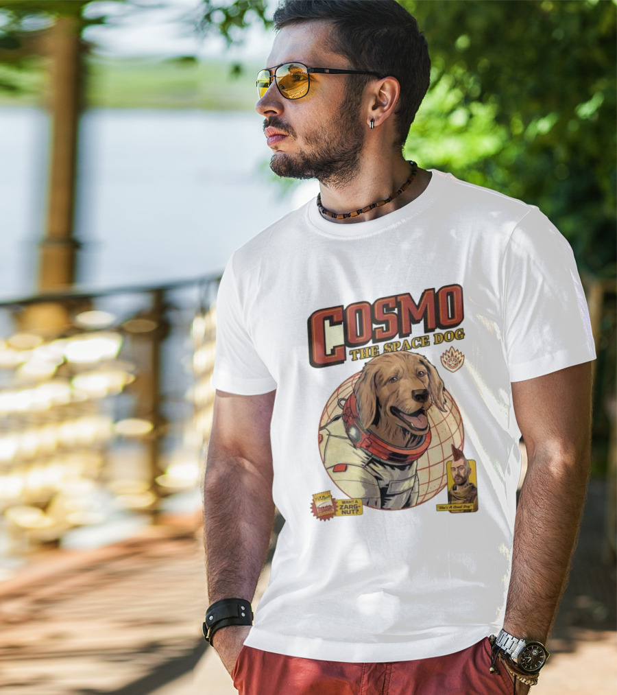 Cosmo The Space Dog Guardians Want A Zargnut She's A Good Dog T-Shirt