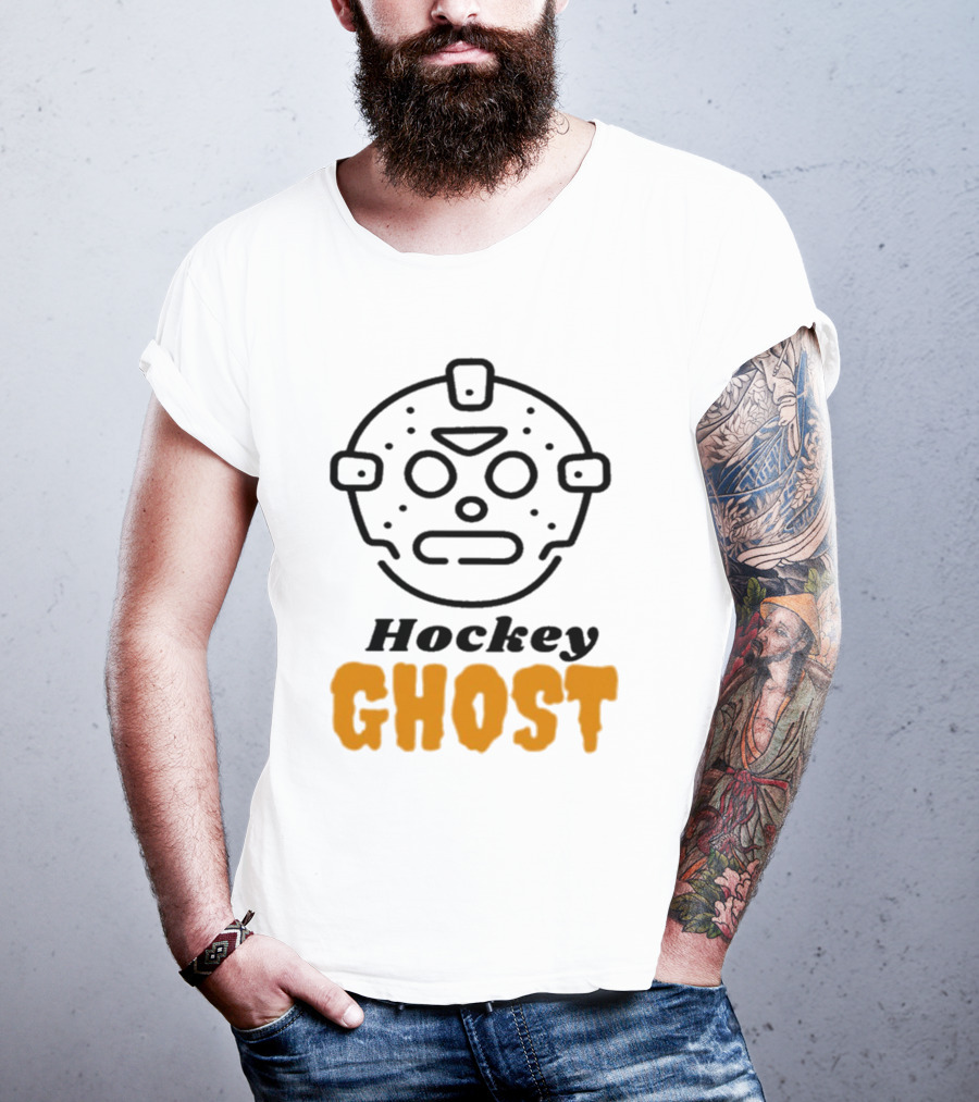 Hockey Ghost Mask Phantom Horror T-Shirt