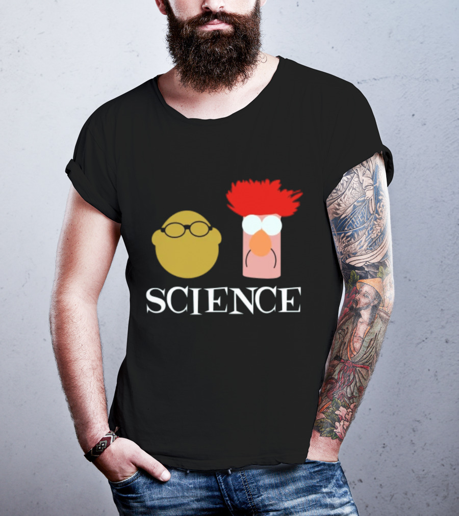 Science Beaker Bunsen Muppet T-Shirt