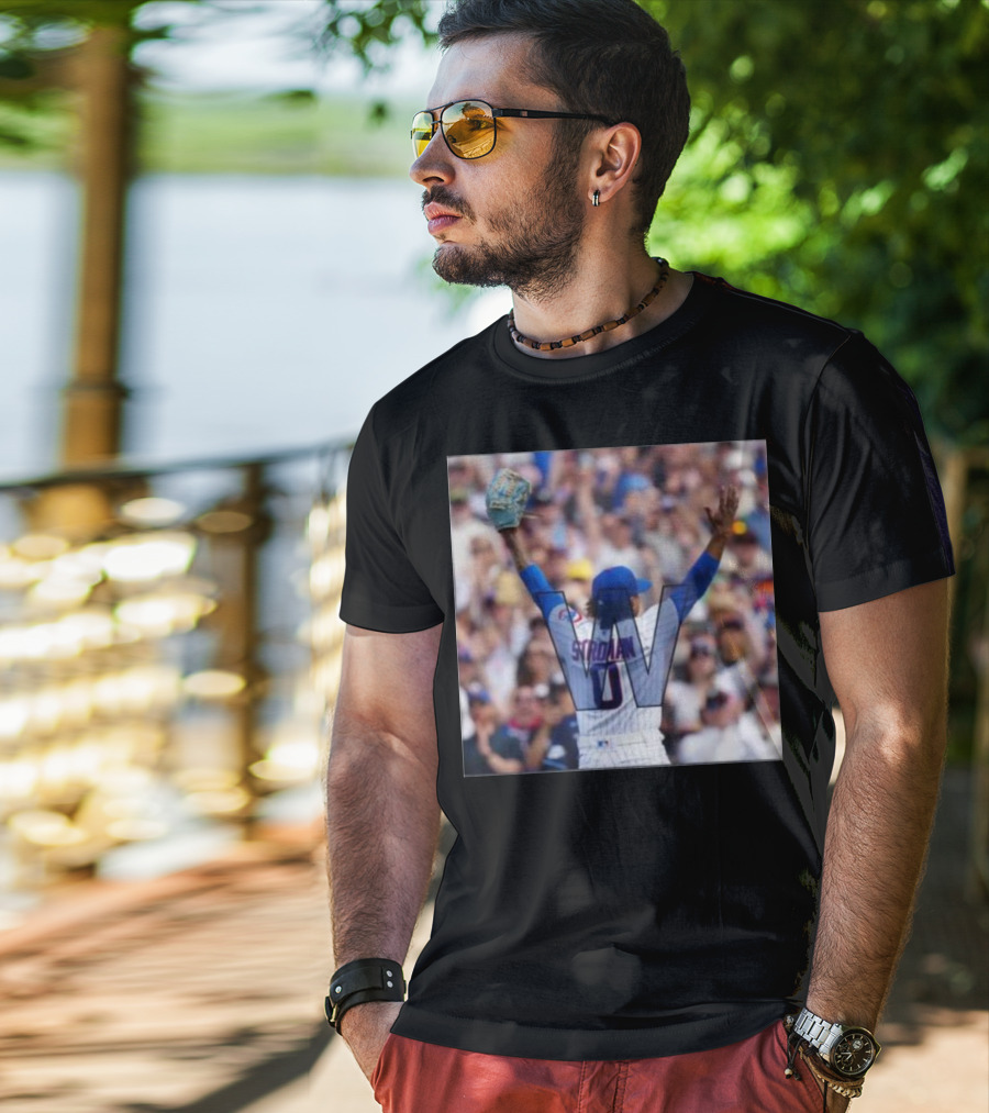 W Marcus Stroman Stroshow W Complete Game Shutout T-Shirt