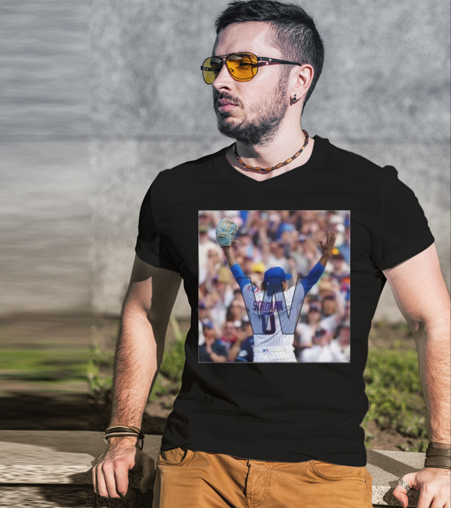 W Marcus Stroman Stroshow W Complete Game Shutout T-Shirt