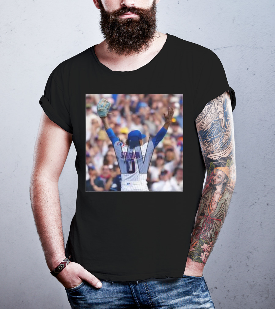 W Marcus Stroman Stroshow W Complete Game Shutout T-Shirt