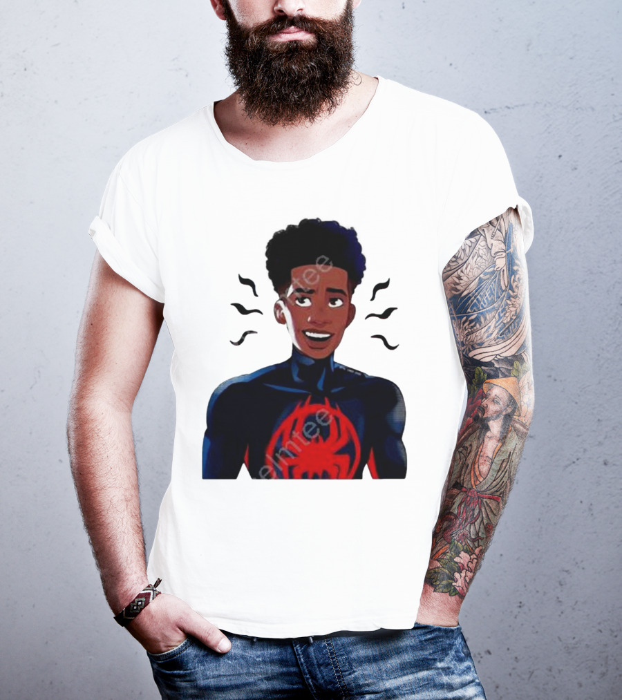 Spider Fam Charms Miles Across The Spider Verse T-Shirt