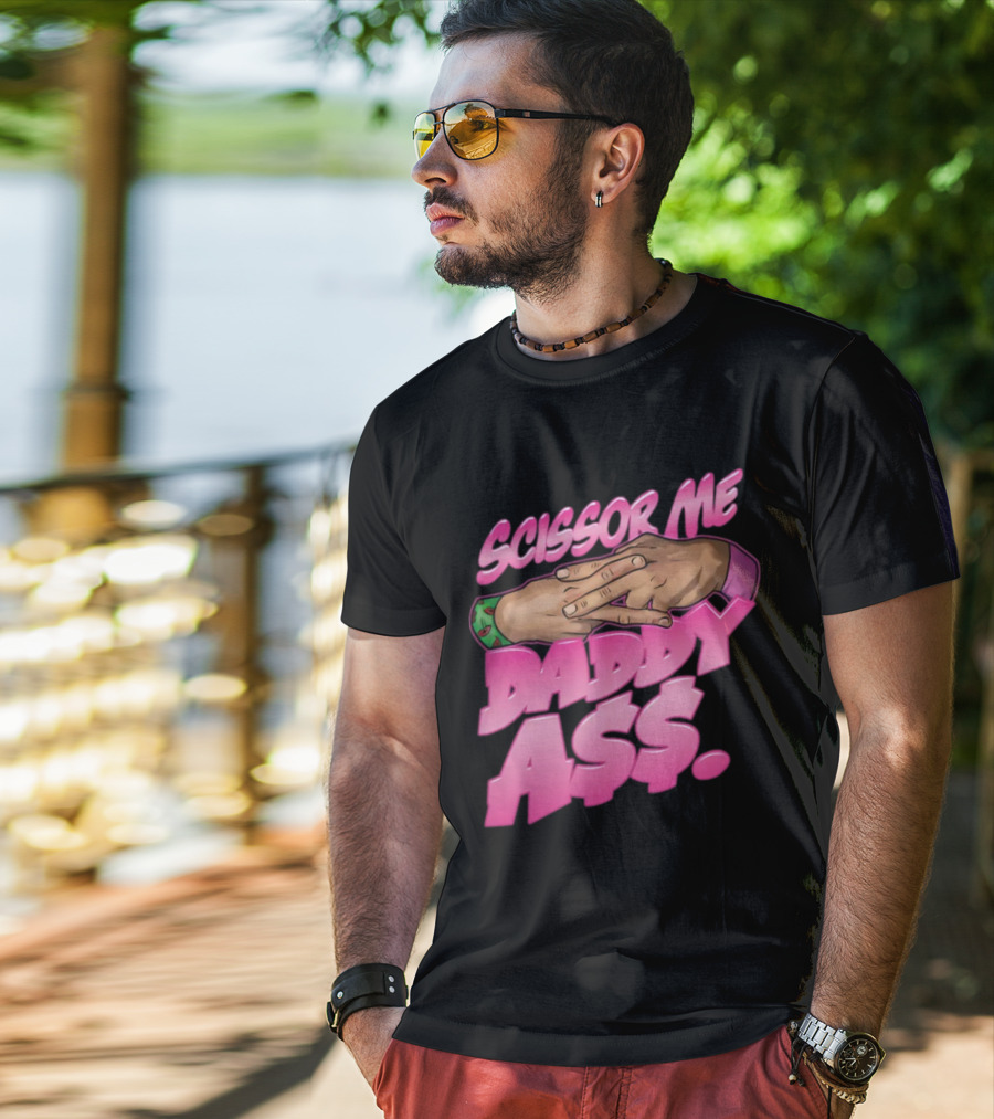 All Elite Wrestling The Acclaimed Scissor Me Daddy Ass Anthony Bowens Merchandise T-Shirt