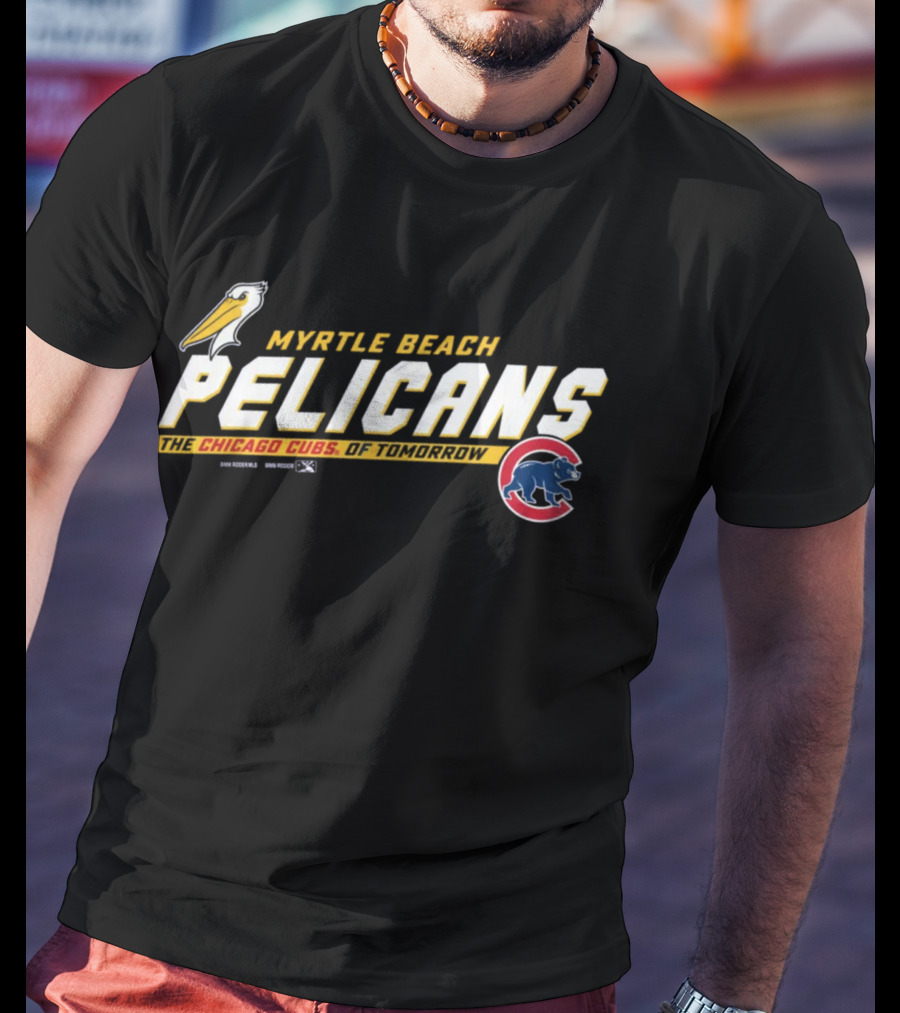 Myrtle Beach Pelicans The Chicago Cubs Of Tomorrow Bimm Ridder Youth Toddler Carolina T-Shirt