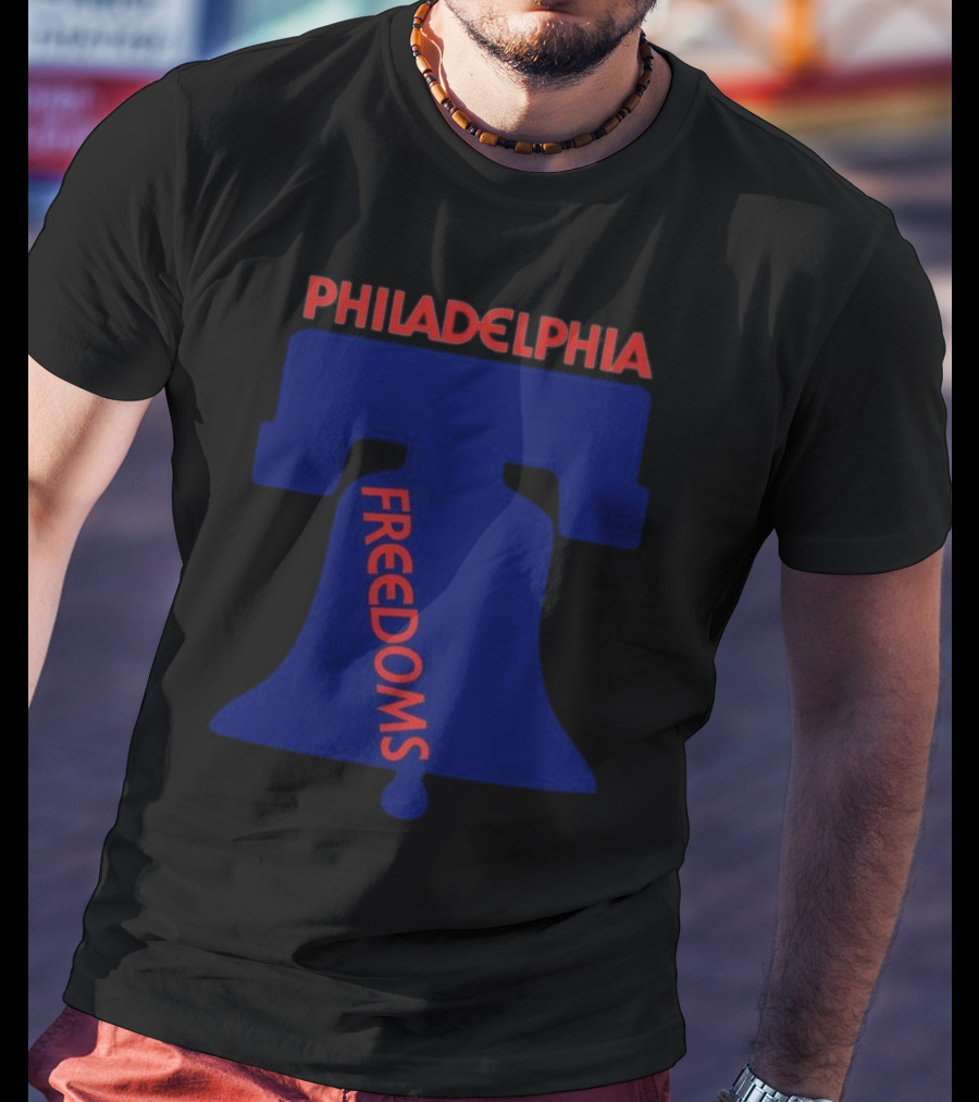 Philadelphia Freedoms Liberty Bell T-Shirt