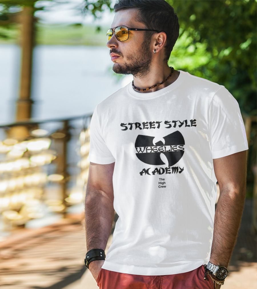Street Style Wheelies Academy The High Crew T-Shirt