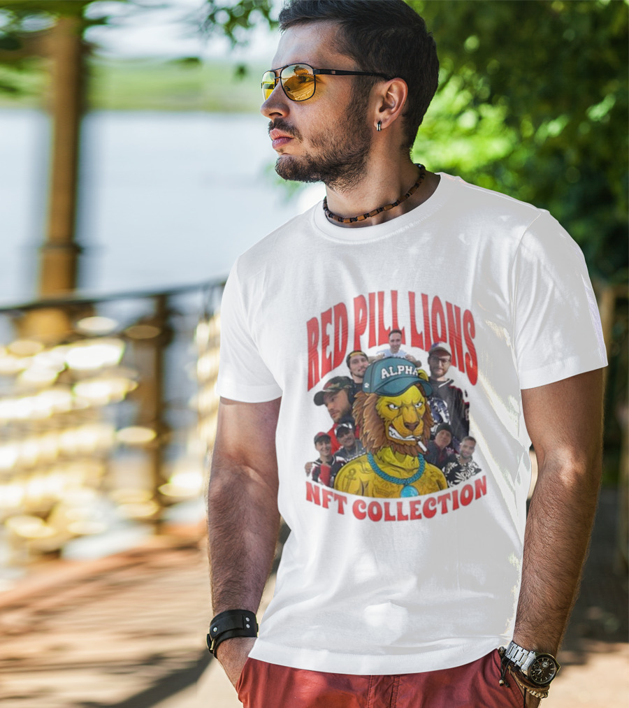 Red Pill Lions NFT Collection Alpha T-Shirt