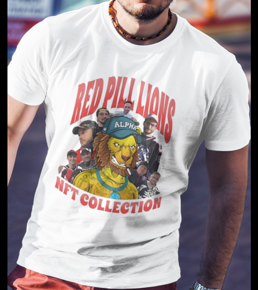 Red Pill Lions NFT Collection Alpha T-Shirt