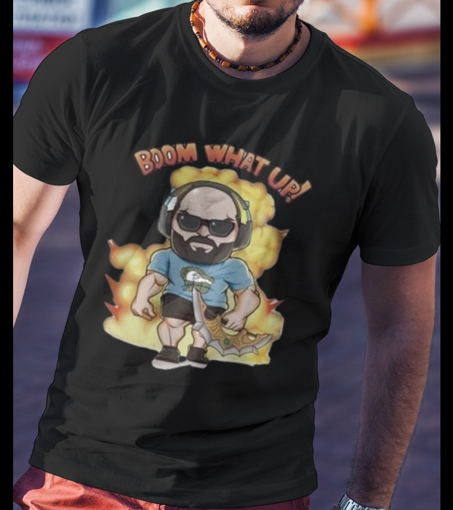 Boom What Up Nikola Jokic Gamer Style Explosion T-Shirt