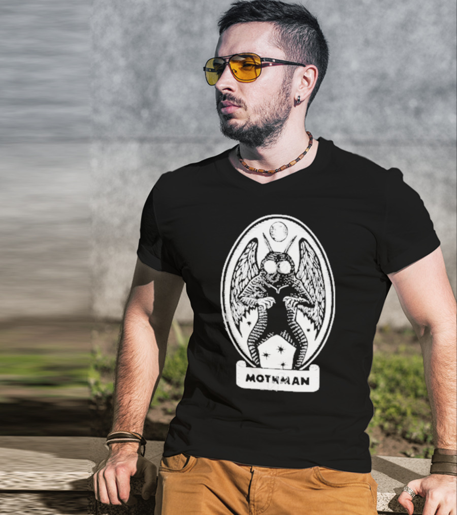 Emery Mothman Celestial Frame T-Shirt