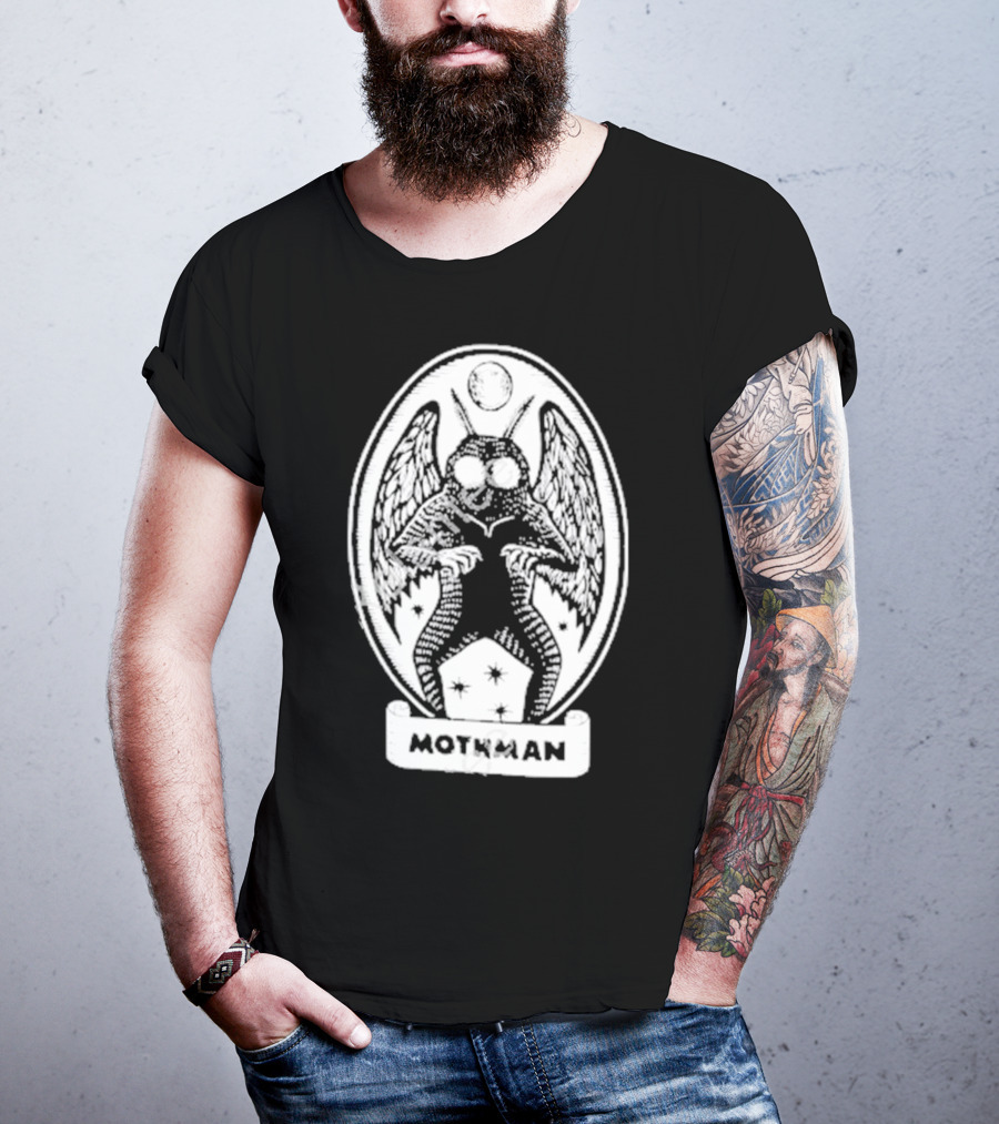 Emery Mothman Celestial Frame T-Shirt