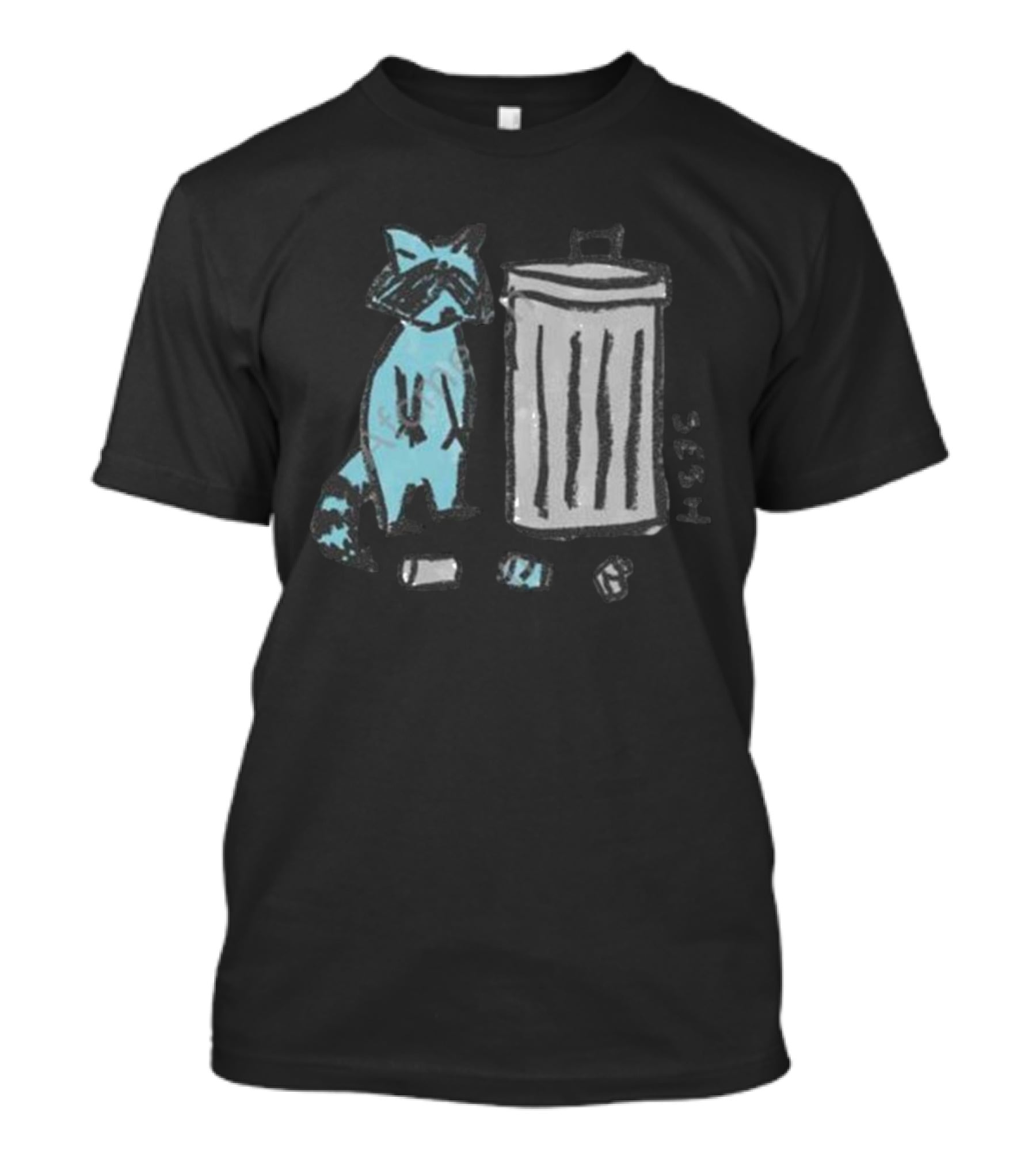 TeamSESH Kids Garbage Raccoon Trash Bin SESH T-Shirt