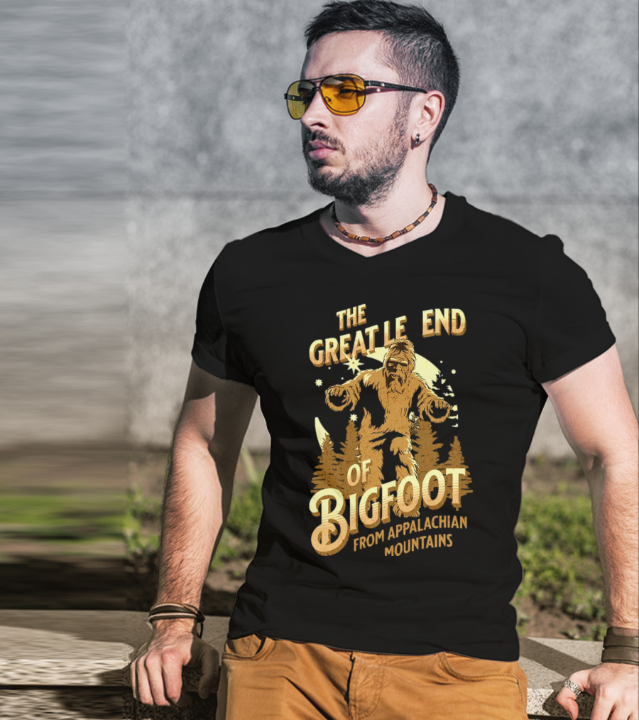 The Great Legend Of Bigfoot From Appalachian Mountains T-Shirt