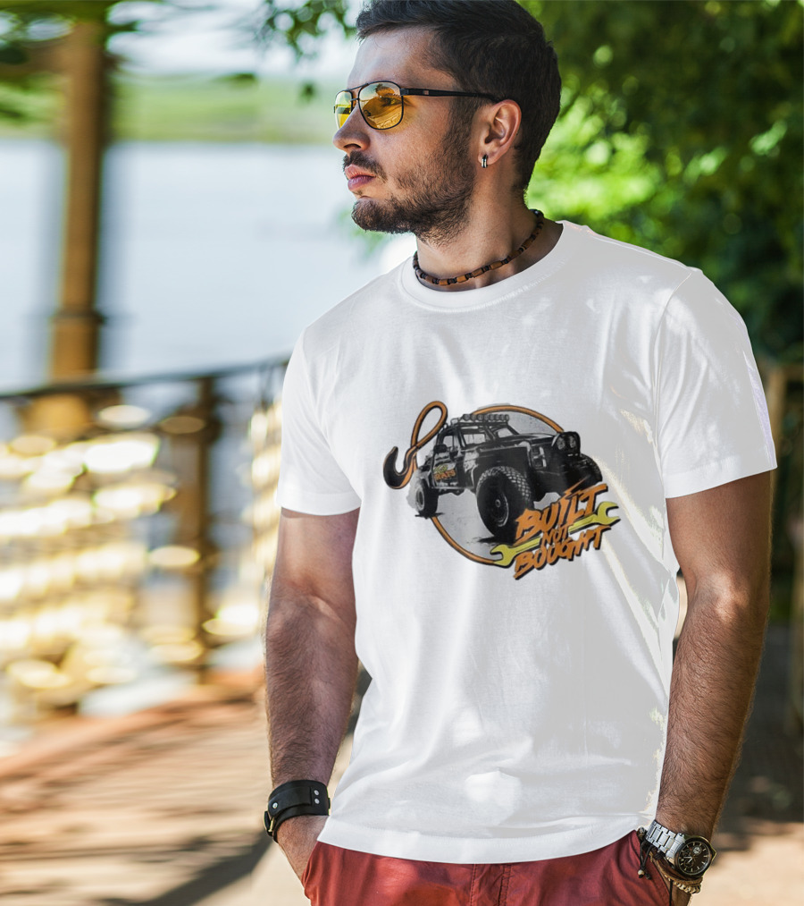 Fab Rats Built Not Bought Vintage Off-Road Truck Merchandise T-Shirt