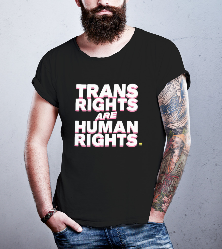 Washington DC Joe Locke Trans Rights Are Human Rights Equality T-Shirt