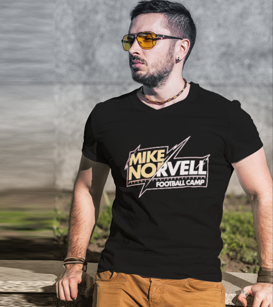 Mike Norvell Football Camp Lightning Bolt T-Shirt