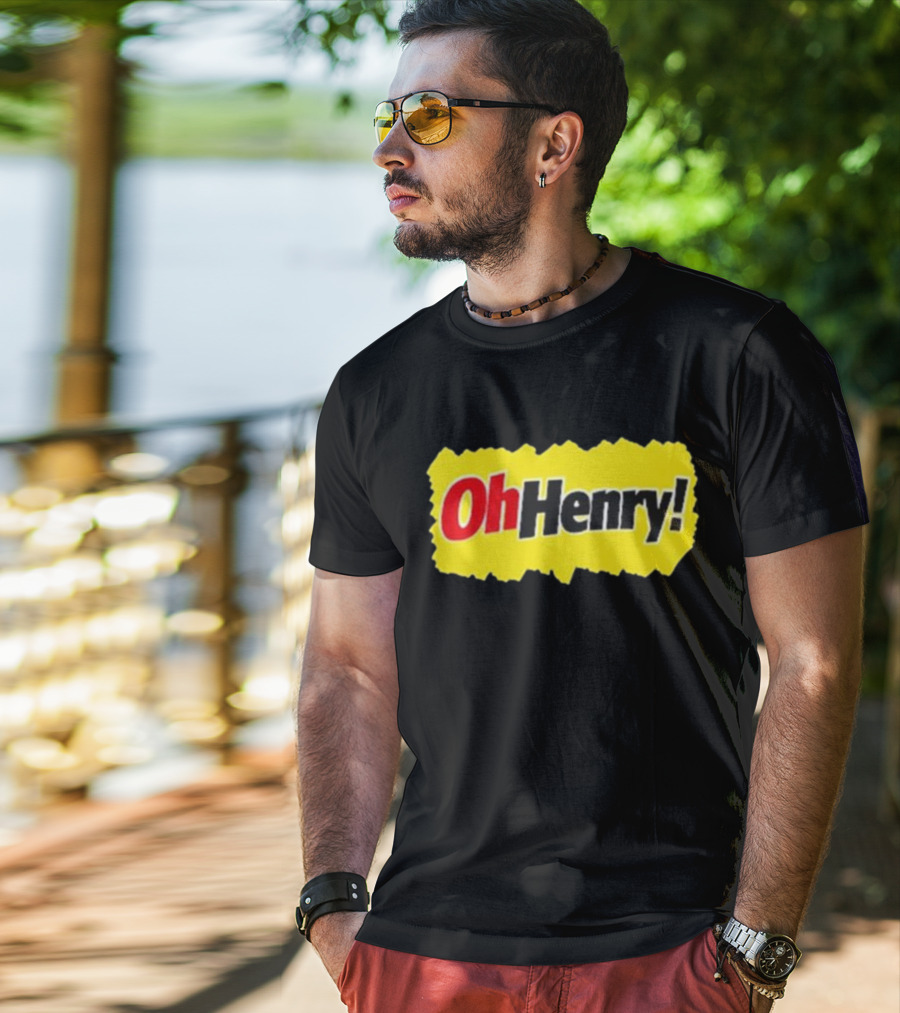 Oh Henry Candy Bar Yellow Wrapper T-Shirt