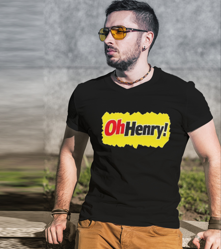 Oh Henry Candy Bar Yellow Wrapper T-Shirt