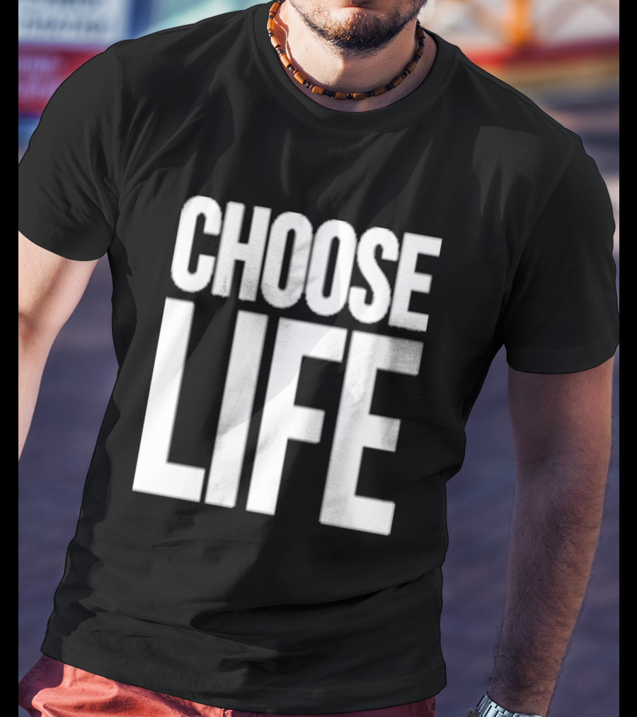 Choose Life Andrew Ridgeley George Michael Wham T-Shirt